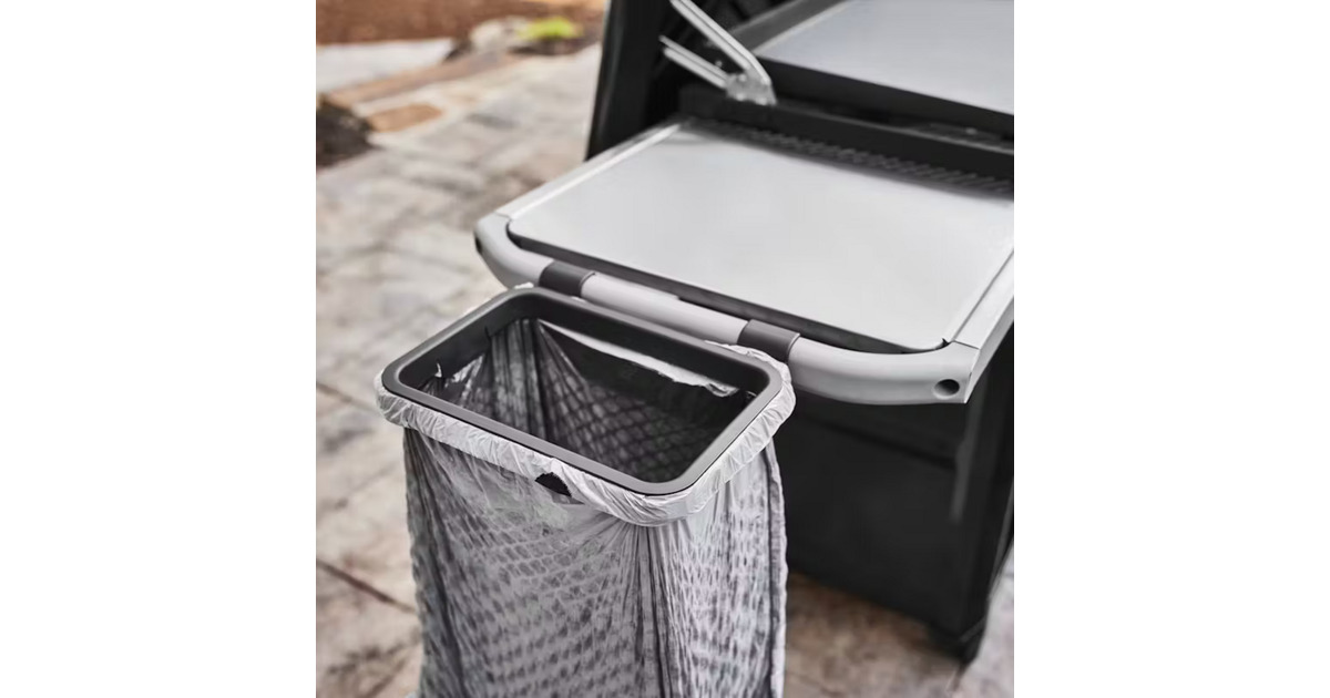 WeberWorks Organizer Kit - Snap on houder  (Zwart, voor alle Slate en Spirit (2025), Genesis W (2025) modellen)