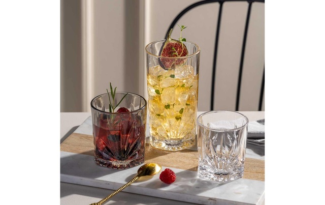 LEONARDO Whiskyglas »DOF Capri 330ml grau«