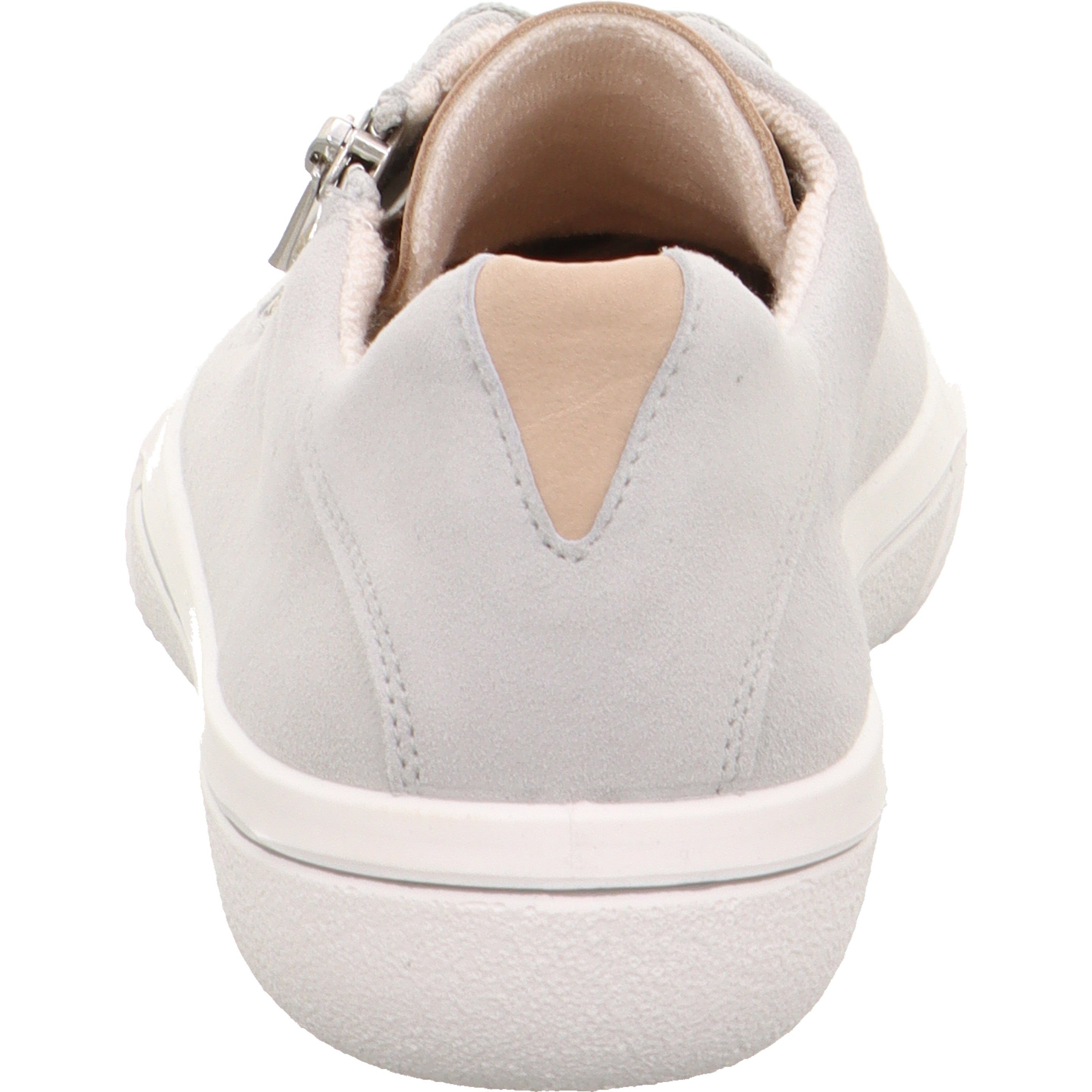 legero FRESH Damen  Sneaker low mit Reißverschluss - Farbe: Aluminio - Größe: 8.5