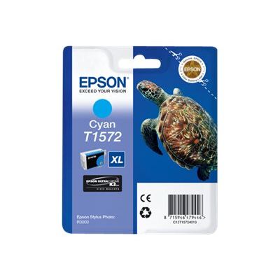 Epson T1572XL Tortue - cyan - cartouche d'encre originale