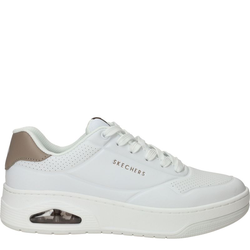 Skechers Uno Court Fast Break Sneakers Wit Dames