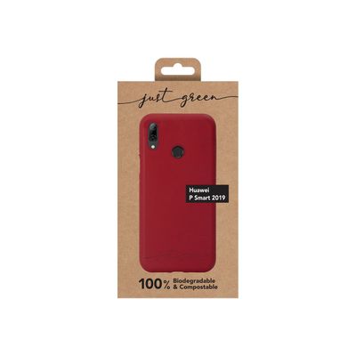 Just Green - Coque de protection pour Huawei P Smart 2019 - rouge