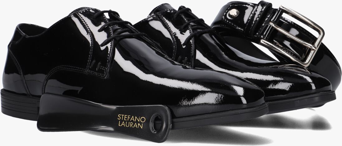 zwarte stefano lauran nette schoenen 84707