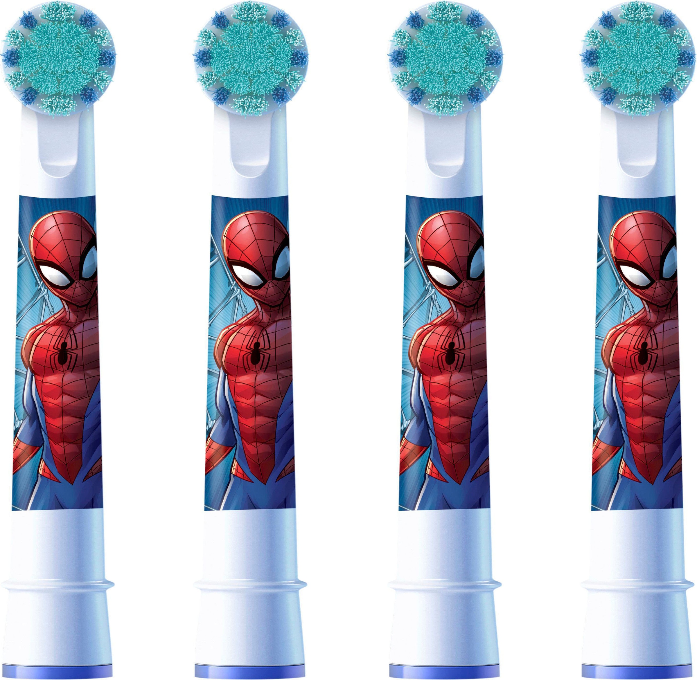 Oral-B Aufsteckbürsten »Spiderman« extra weiche Borsten