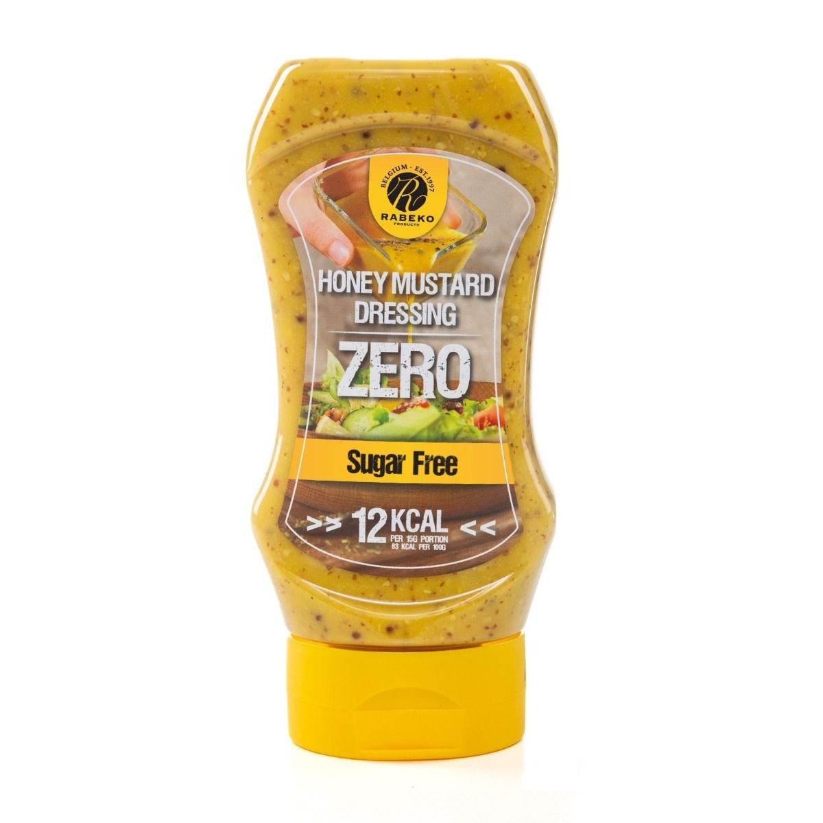 Rabeko honey mustard dressing zero 350 ml
