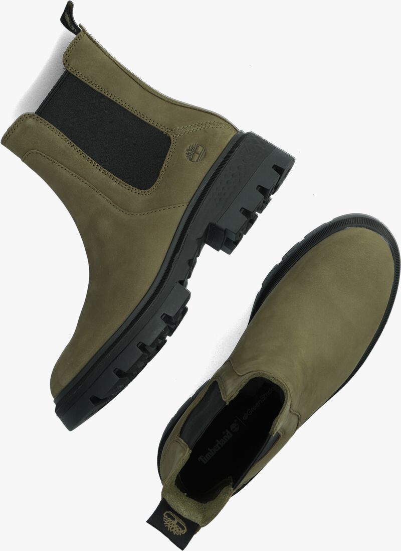 TIMBERLAND groene timberland chelsea boots cortina valley