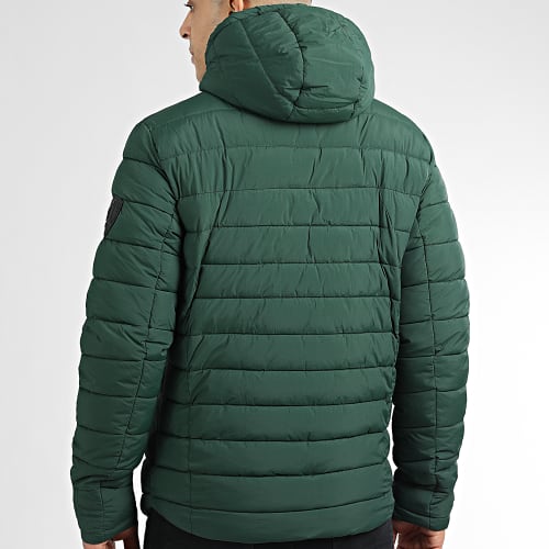 Doudoune Capuche Harper Lutetia Vert Foncé