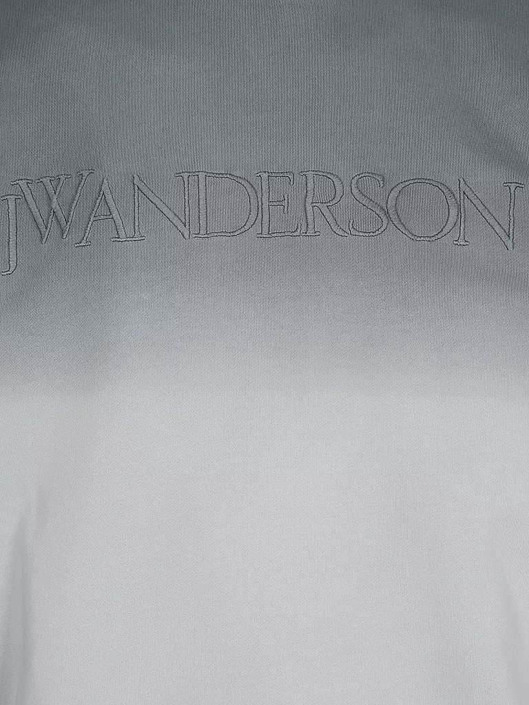 JW ANDERSON Sweater LOGO GRADIENT SWEATER hellgrau