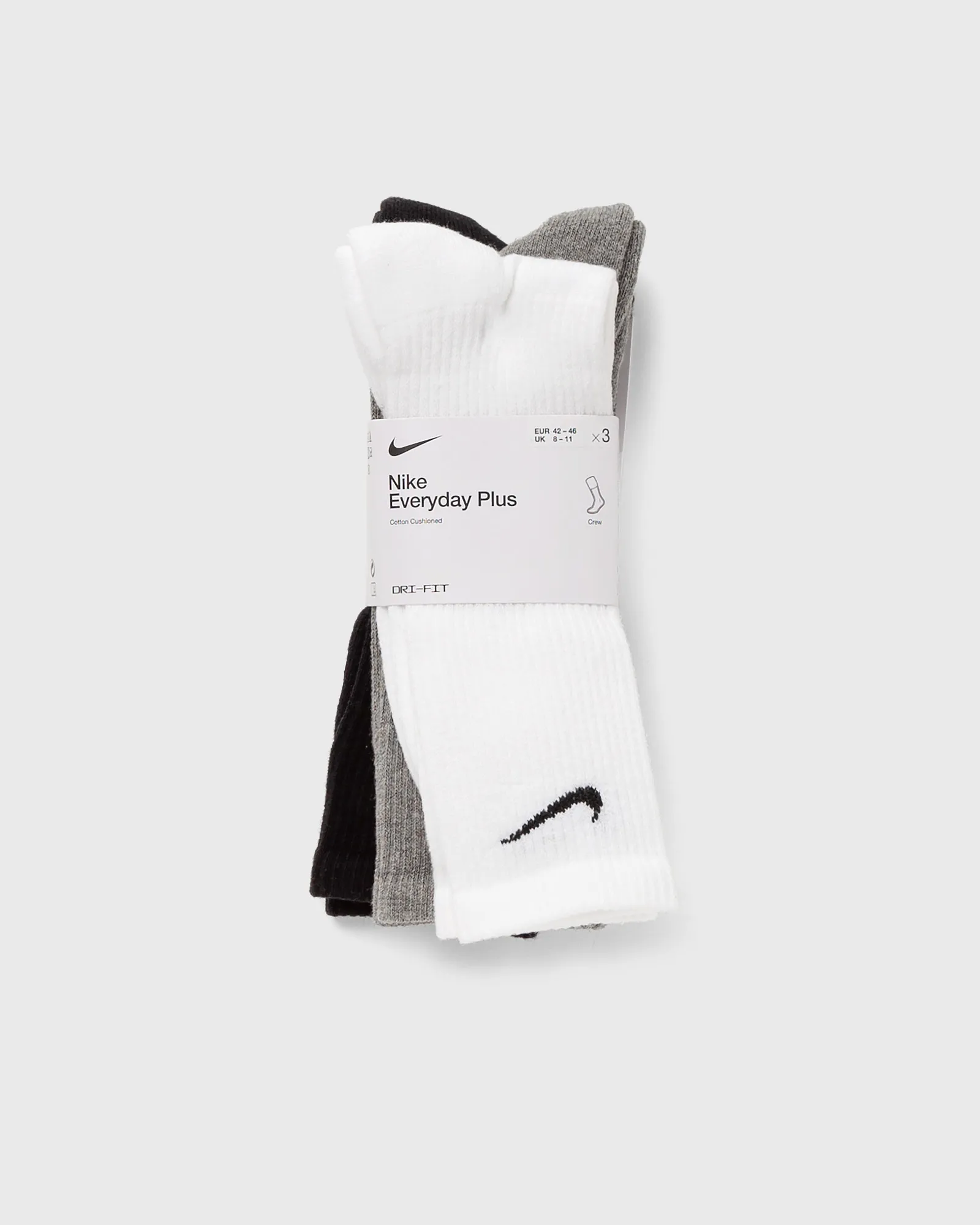 Nike Everyday Plus Cushioned Training Crew Socks (3 Pairs)