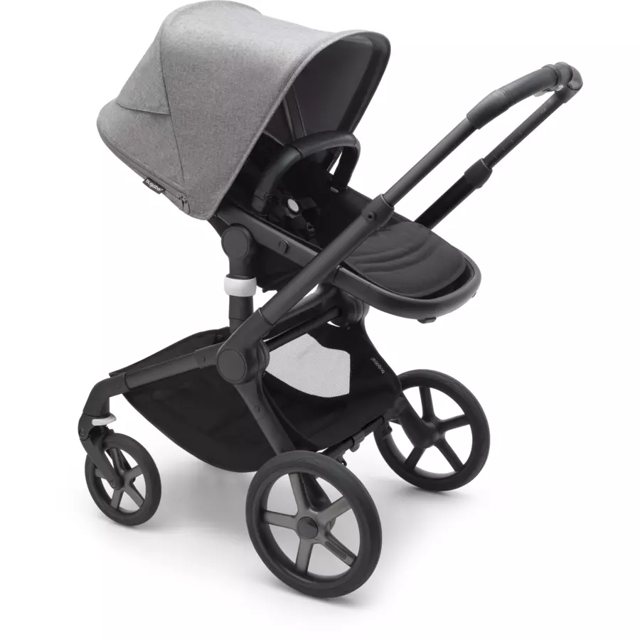 bugaboo Kombikinderwagen Fox 5 Starter Set BlackGrey Melange