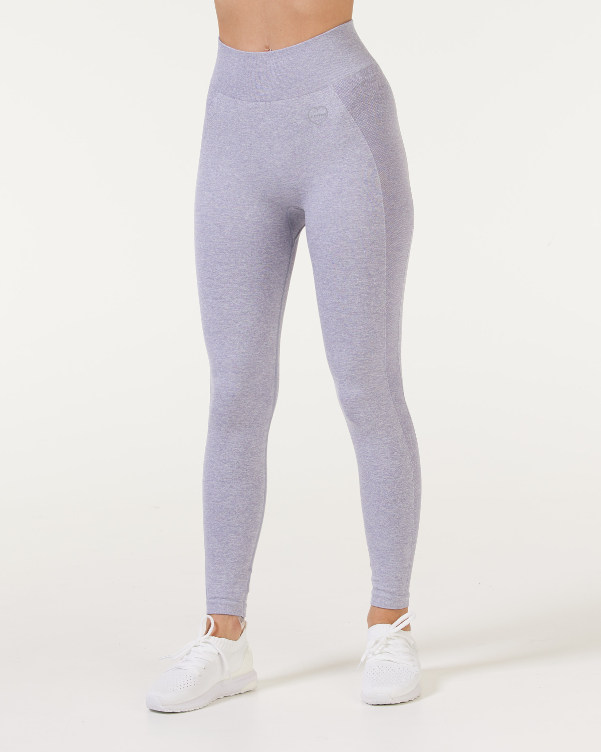 Bumpro Power Up! Tights Grey Melange (2-pack)