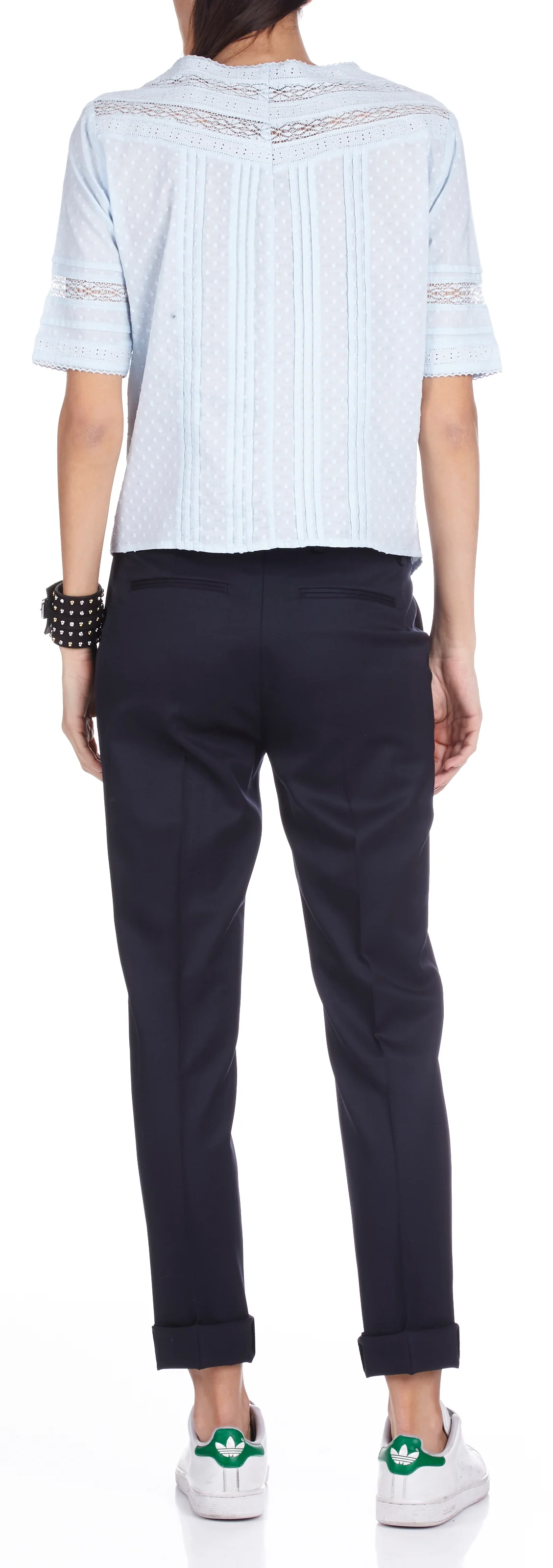 Pantalon slim | Bleu