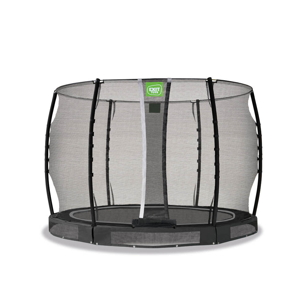 Exit Allure Classic - Inground trampoline - Zwart - 200x329x329 cm - 305 cm