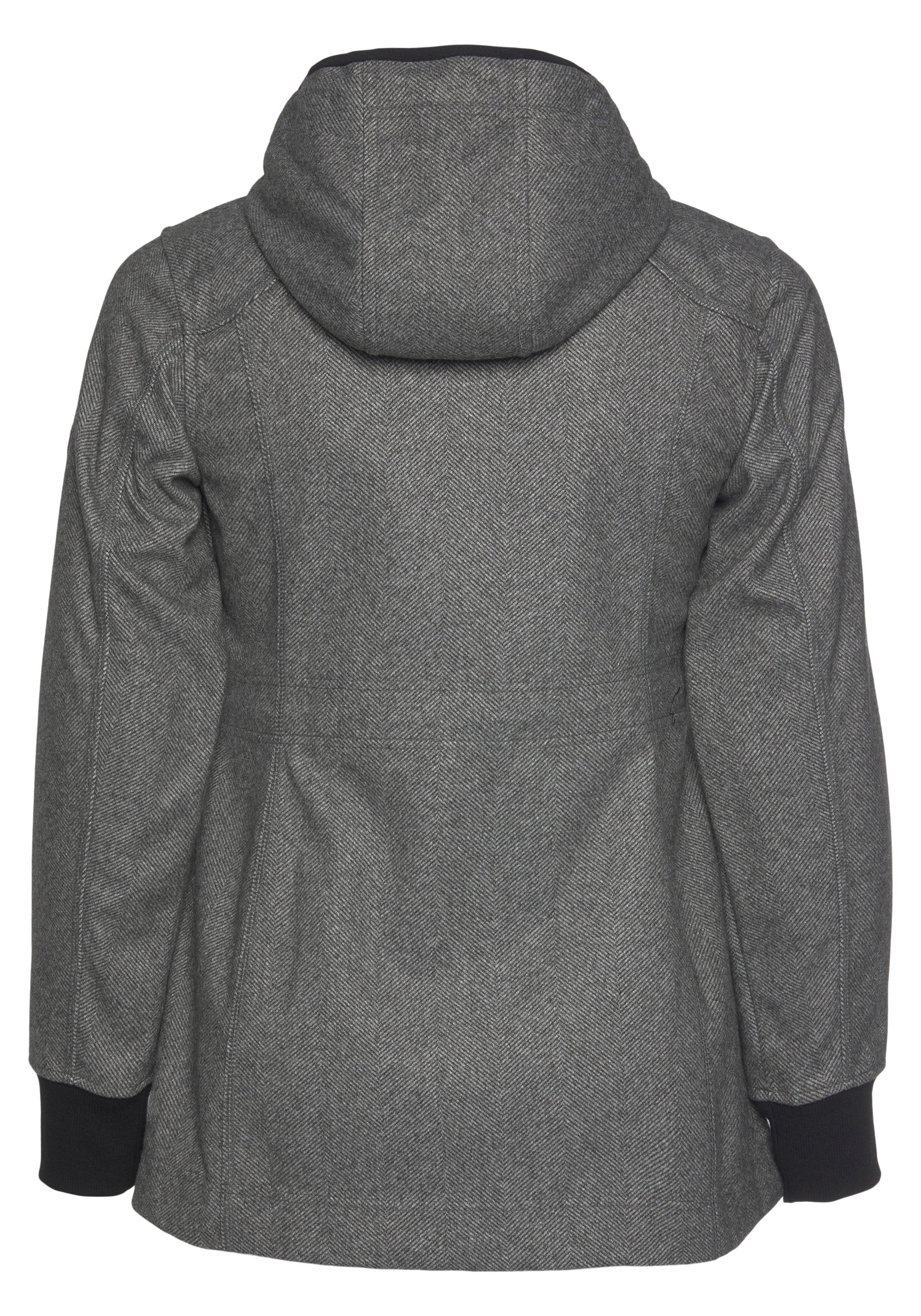 Kapuzenfleecejacke