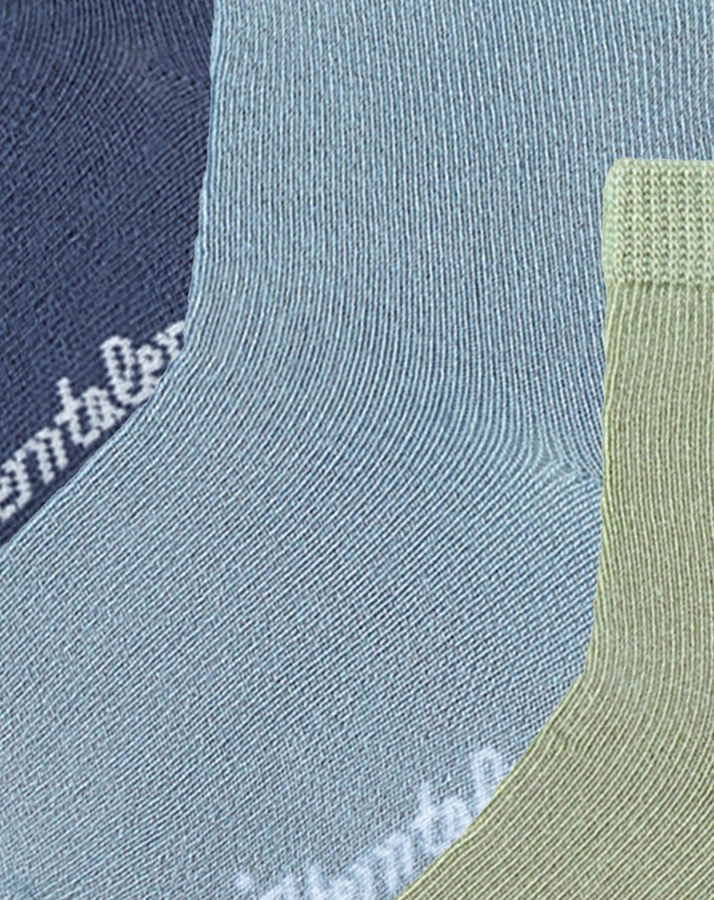 Socken SOFT 3er Pack in blau