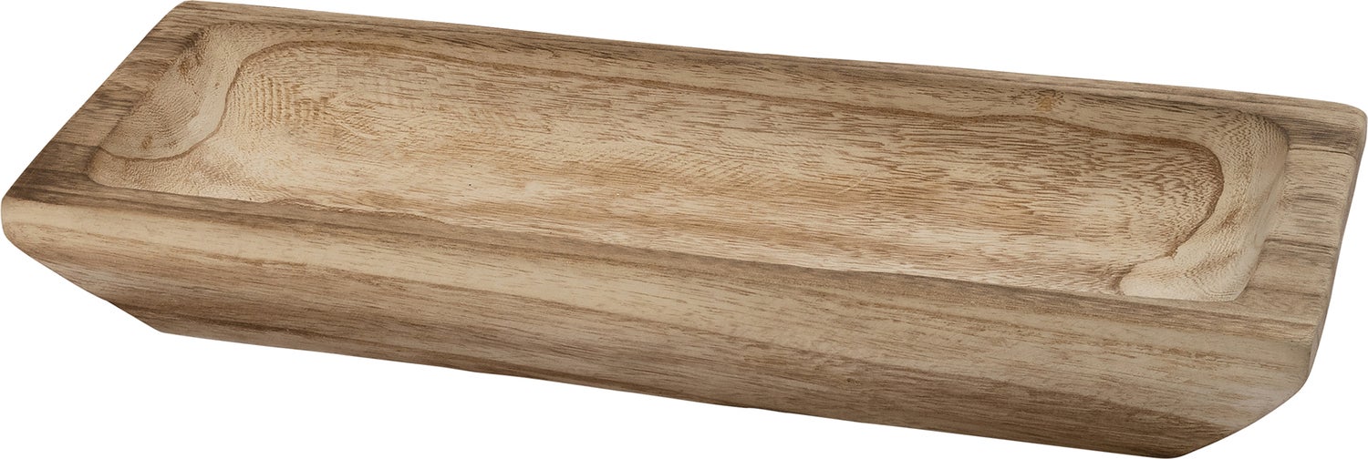 Intratuin decoratieschaal Jiri bruin 49,5 x 22,5 x 7 cm