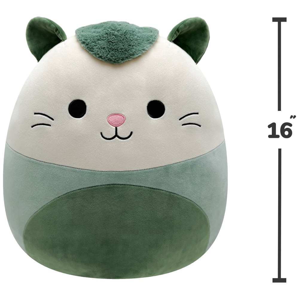 Original Squishmallows 40cm Willoughby das grüne Opossum Plüschtier