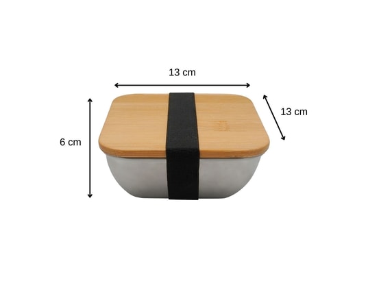 FACKELMANN - Bento - Lunch Box Boîte à repas isotherme en inox qui passe au microonde 600 m...
