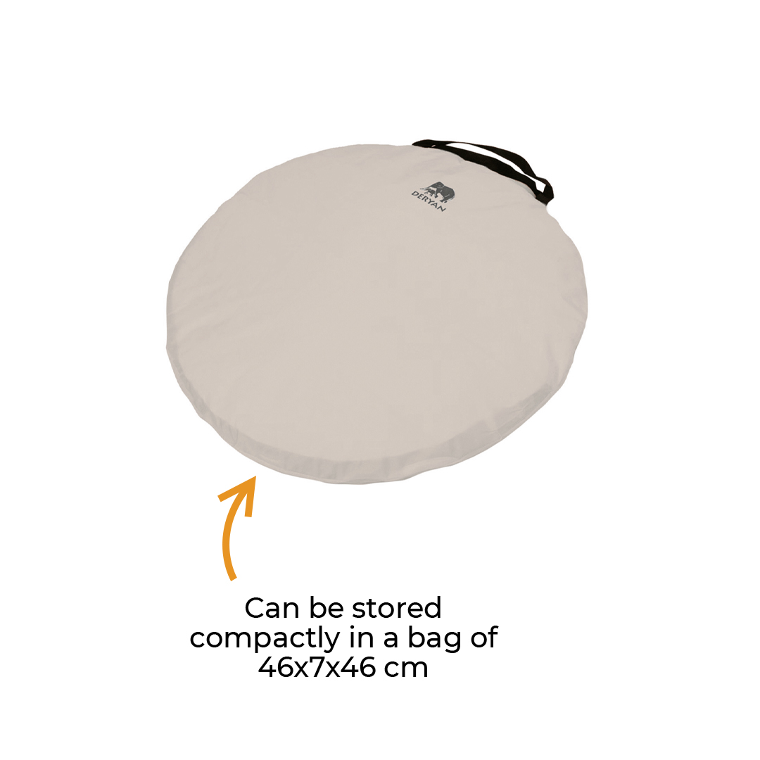 Deryan Luxe Crème Bedtent Klamboe