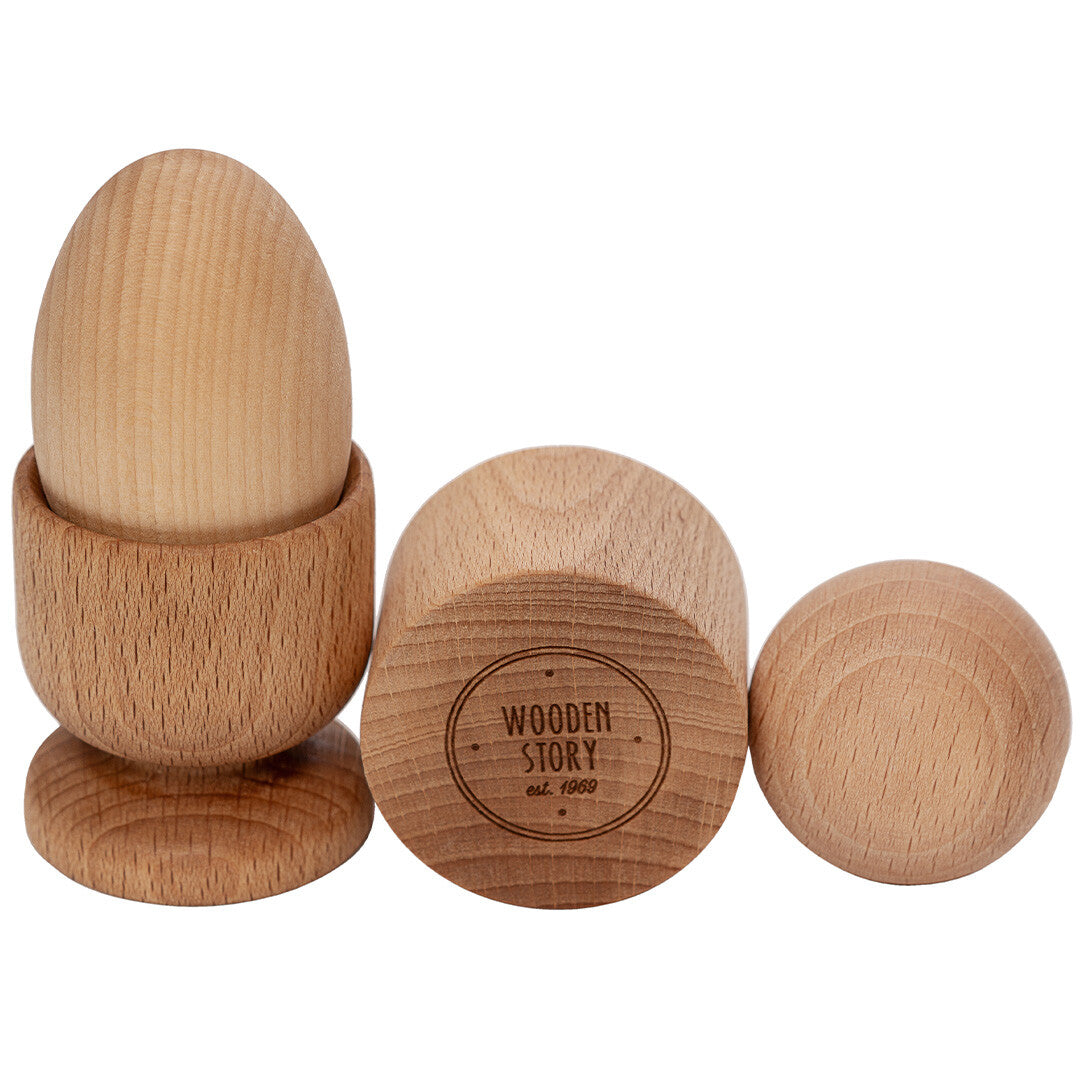 Wooden story montessori vormenset - 6-delig