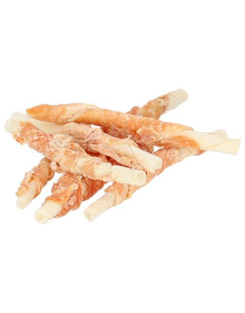 Timo Runder Kauwstick - Hondensnacks - Kip 12 cm 150 g 15 stuks
