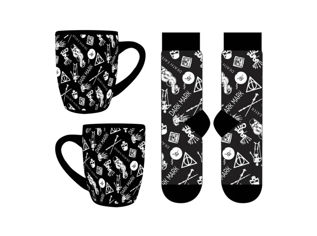 GIFT SET CANECA E MEIAS HARRY POTTER F.