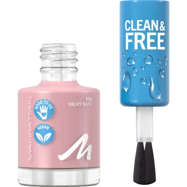 Clean & Free Nail Polish 154 Milky Bare