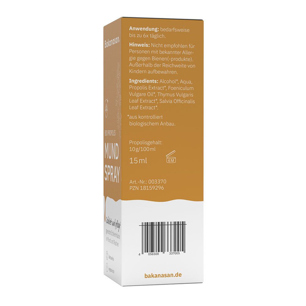 Bakanasan® Bio Propolis Mundspray