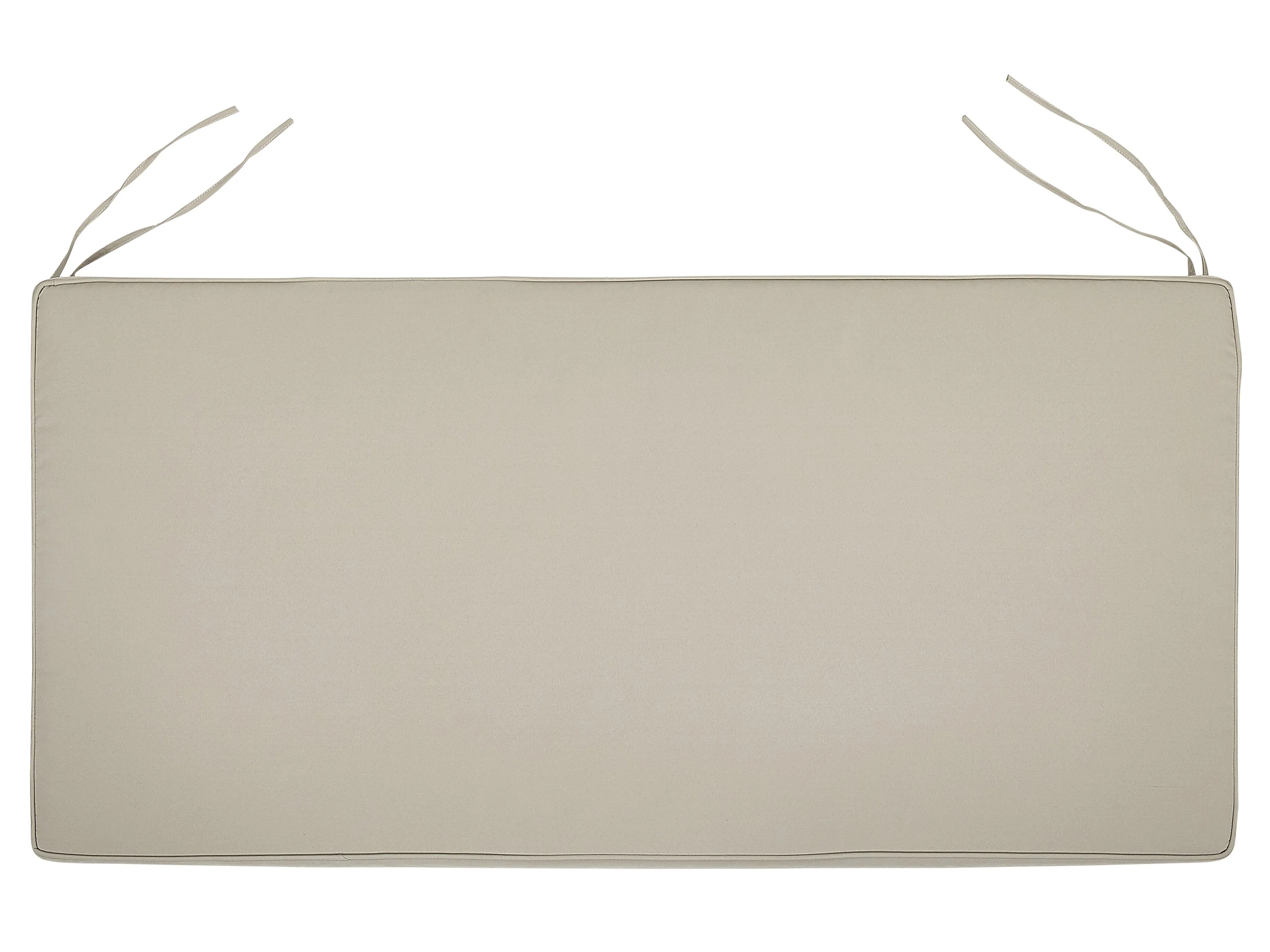 Tuinbank met zitkussen VIVARA 120 cm Gecertificeerd acaciahout Beige