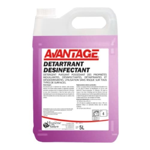 Avantage détartrant désinfectant bidon de 5L