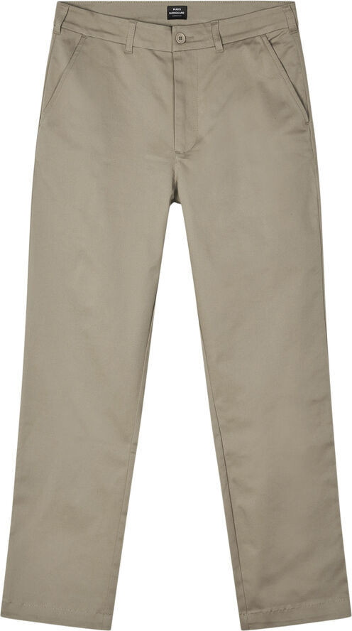 Mads Nørgaard - Copenhagen Cotton Twill Stretch Elias Pants Brun