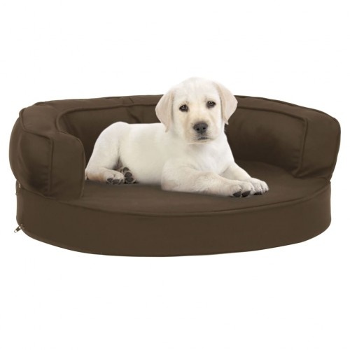 Cama ergonômica para cães Vidaxl marrom