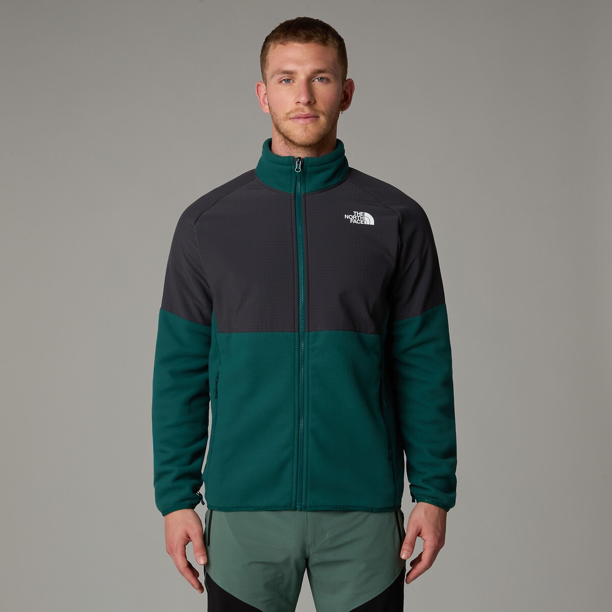 THE NORTH FACE<br>Colete de lã com rits Heavyweight Glacier
