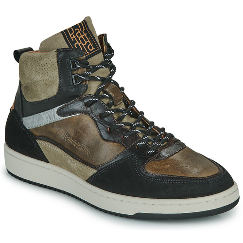Pantofola d'Oro - BAVENO UOMO HIGH - Noir / Kaki