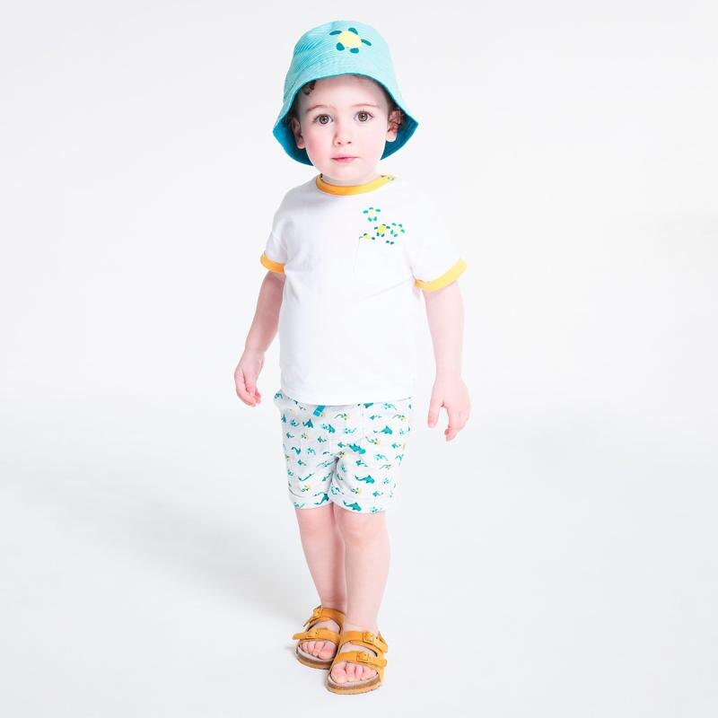 T-shirt tortues et raie manta blanc bébé garçon Blanc