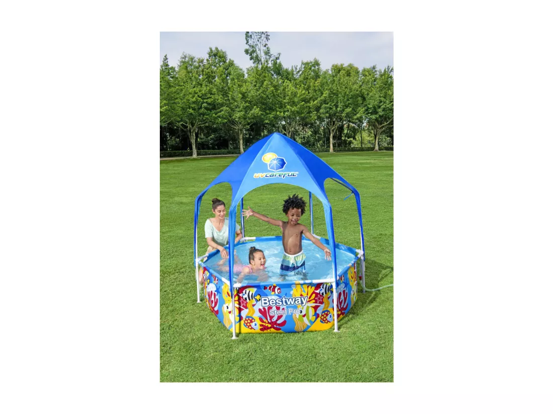 Bestway Piscine hors sol steel pro ronde 183 x 51 cm - 5618t