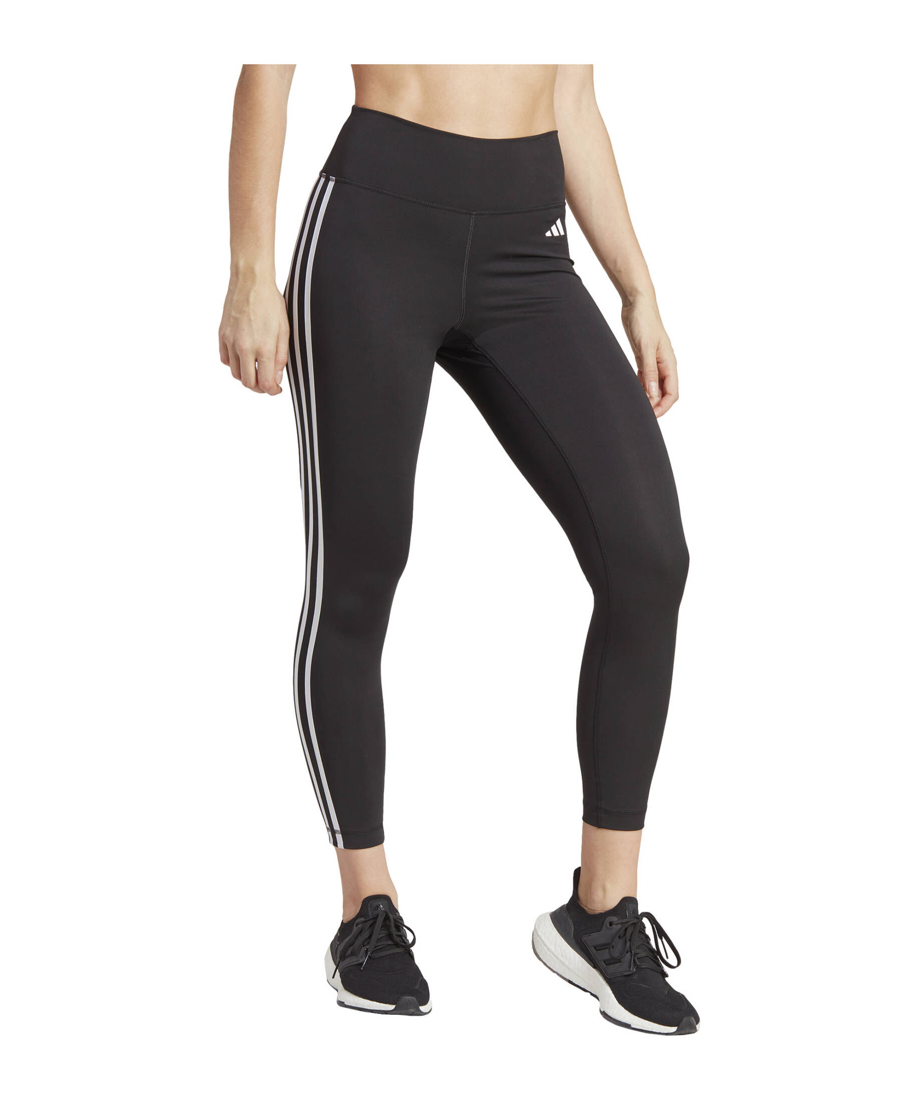 adidas Performance| Damen Trainingstights TRAIN ESSENTIAL 3-STREIFEN