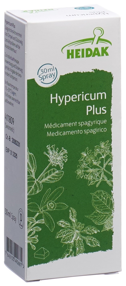 HEIDAK Hypericum plus<br>30 ml, Flasche, Spray