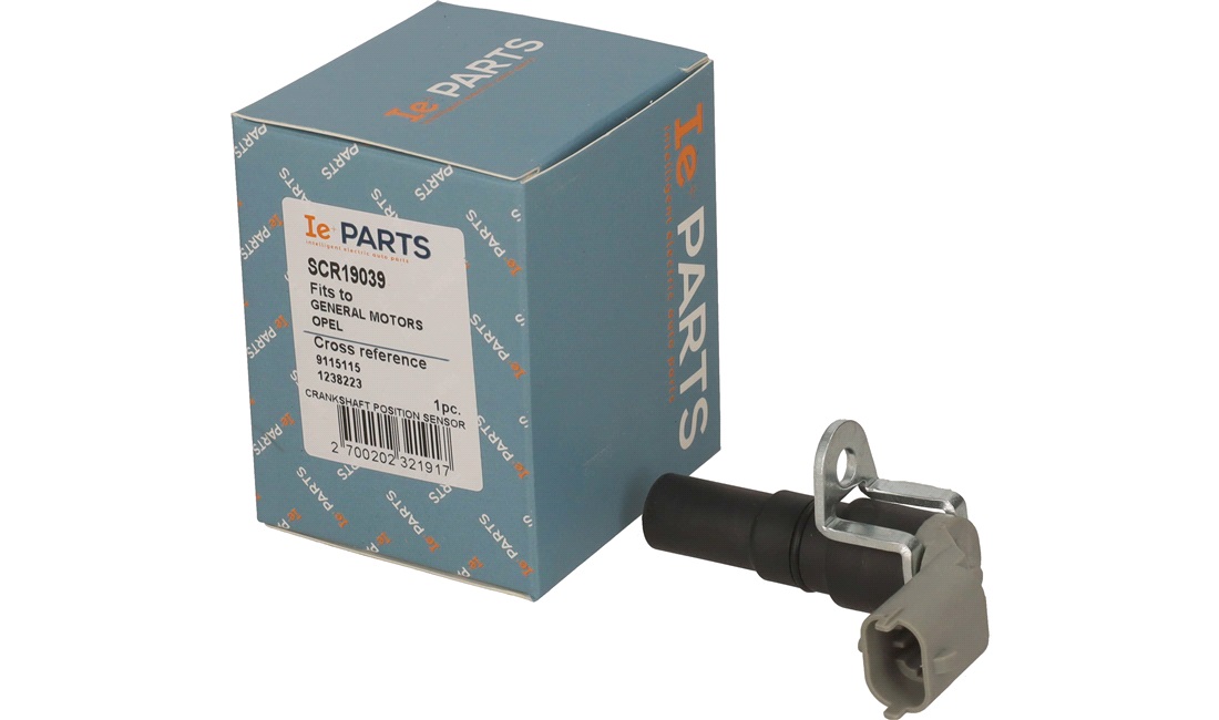 Impulsensor, krumtapaksel
