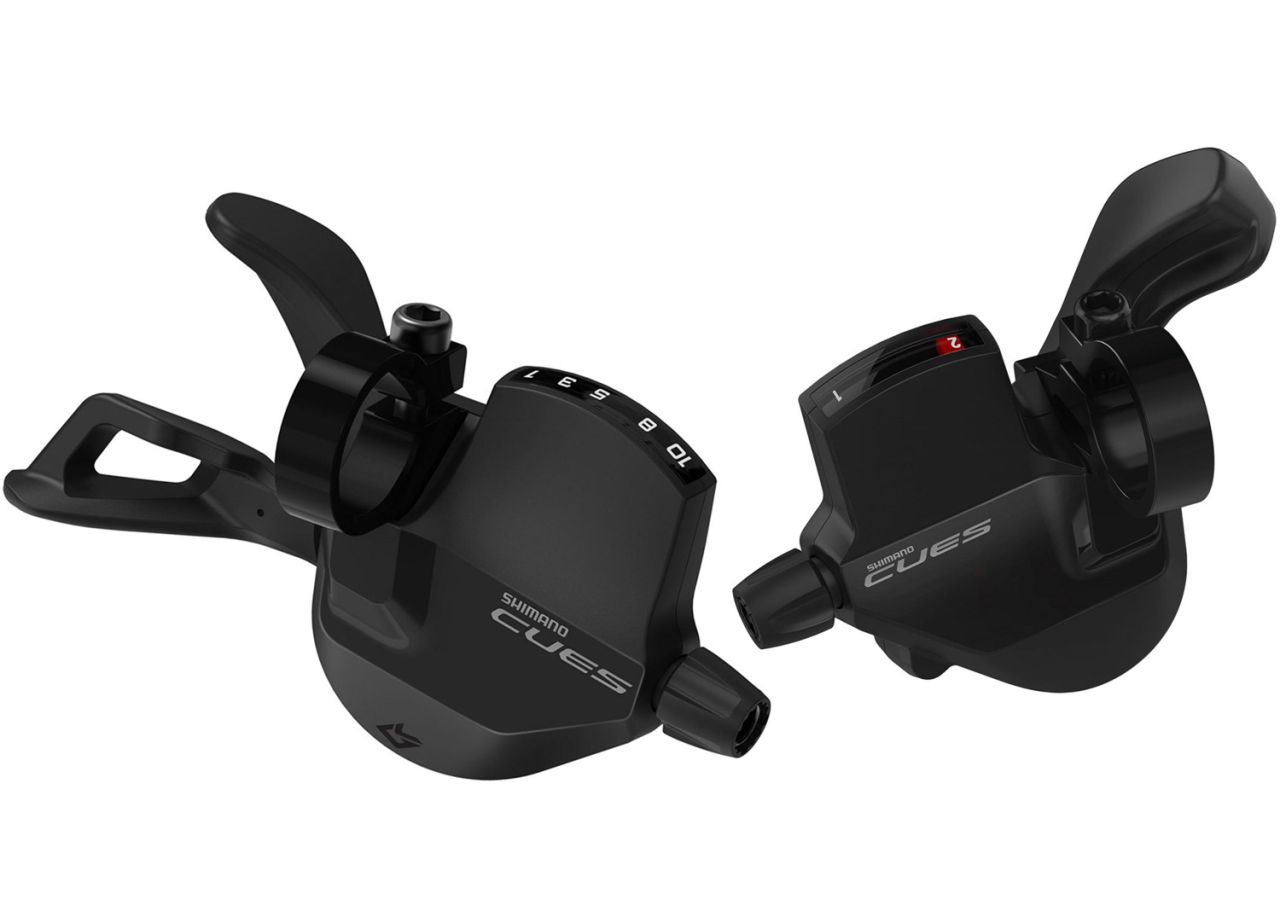 Shimano CUES SL-U6000 2x10-fach Schalthebel-Set mit Ganganzeige kaufen | Bike-Discount
