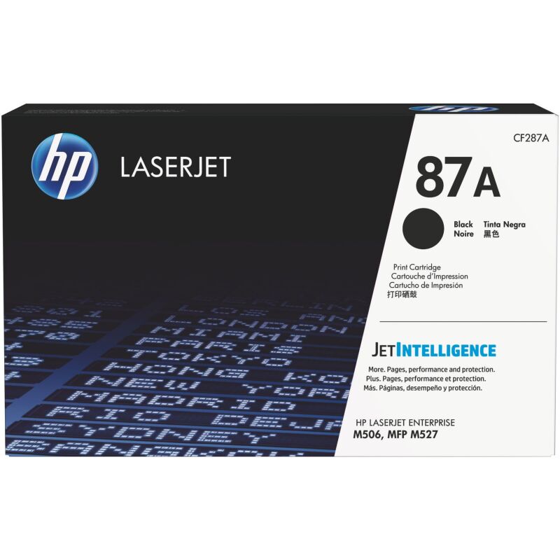 HP 87A - CF287A toner noir pour imprimante laser