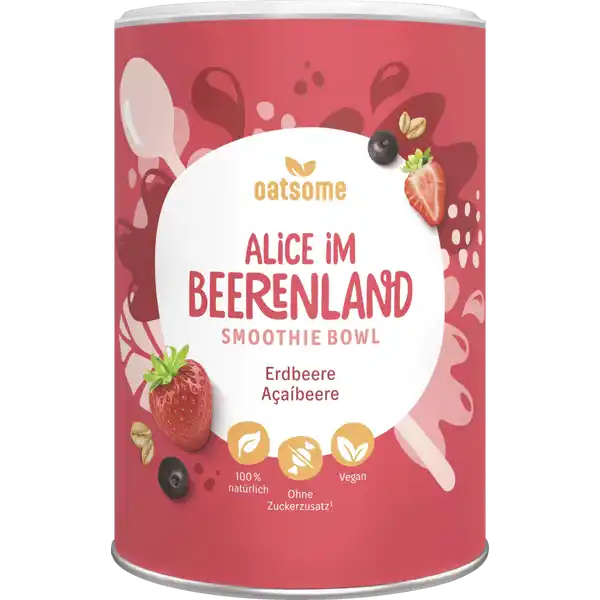 Smoothie Bowl Alice im Beerenland