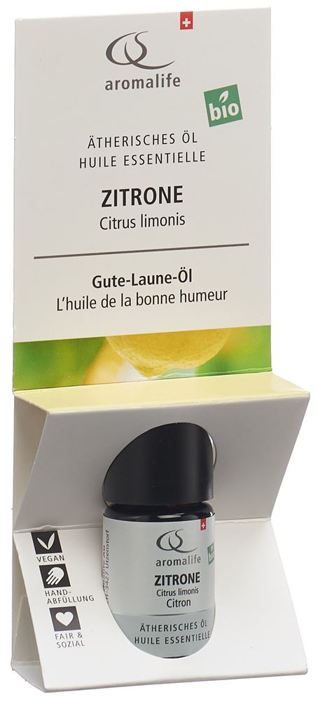 Aromalife TOP Zitrone<br>5 ml, Flasche, Ätherisches Öl, BIO