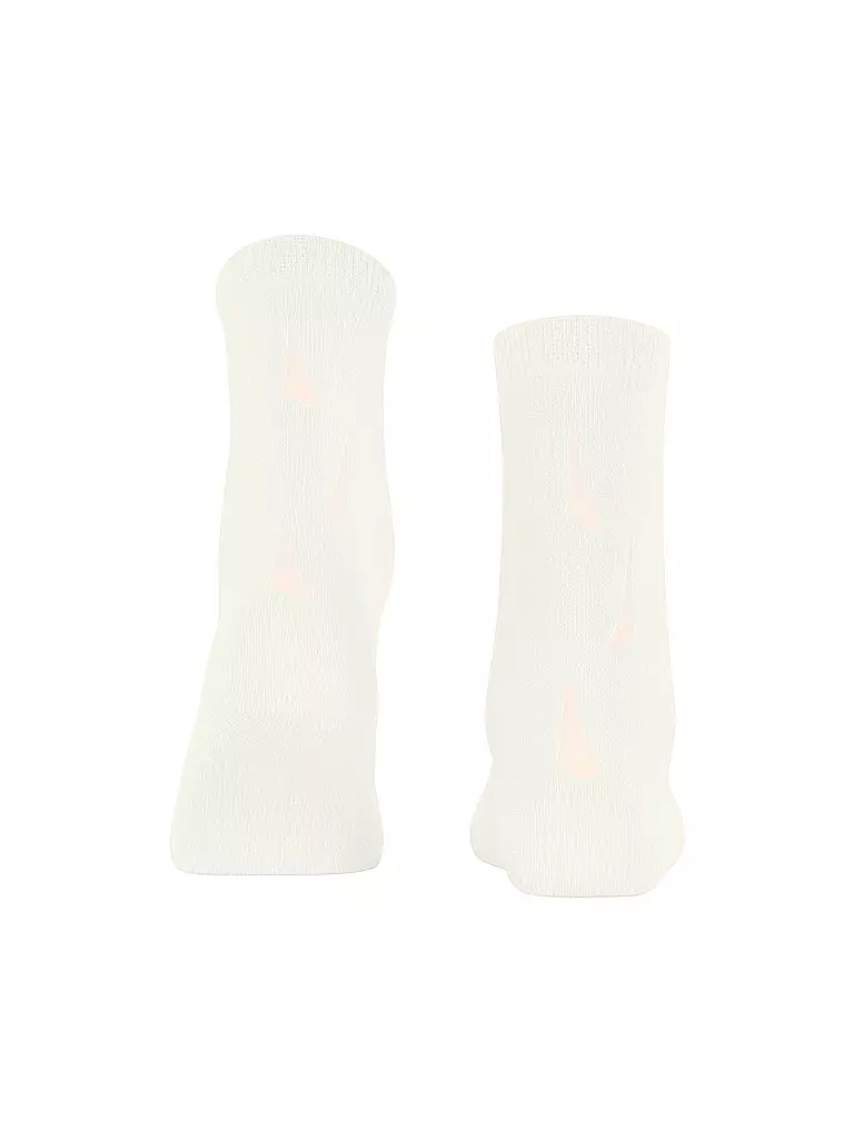 FALKE Socken DISTRESSED off white creme