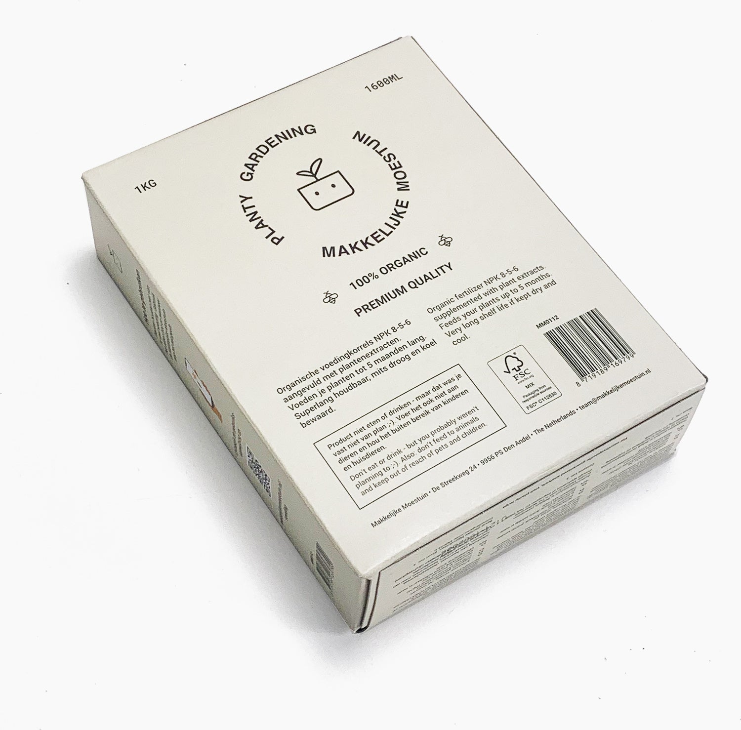 Makkelijke moestuin voeding 1 kg