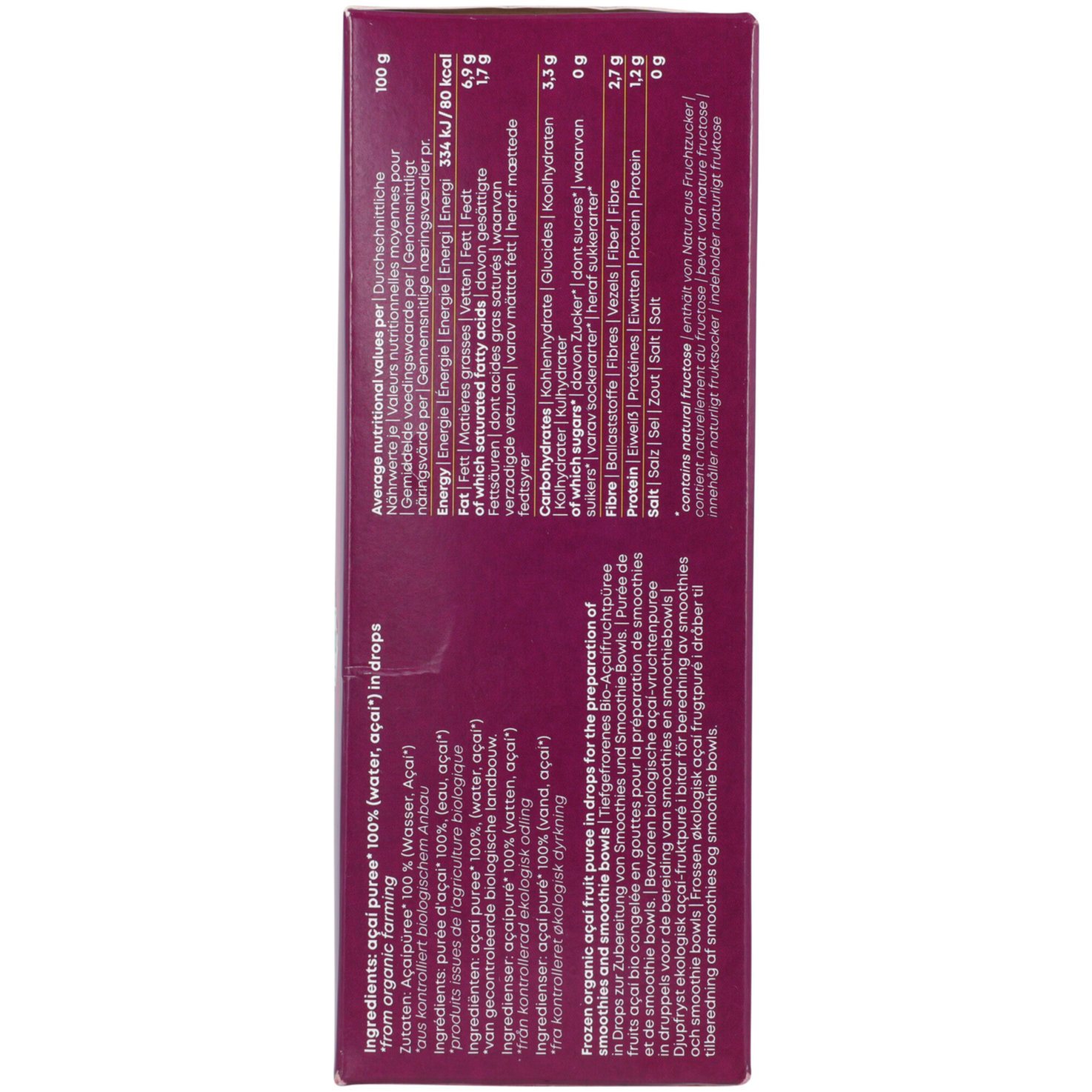 Wholey Acai Drops