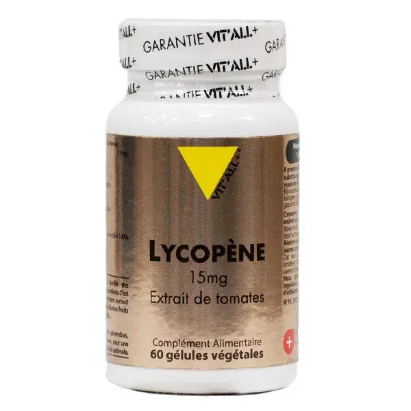 Vit'all+ Licopeno 15mg 60 cápsulas vegetais