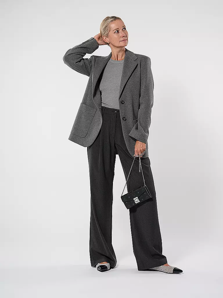 ECOALF Hose Wide Leg MIELALF grau