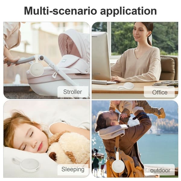 White Noise Machine Bluetooth-høyttaler Baby Barn Voksen Sleep Aid Sound Machine