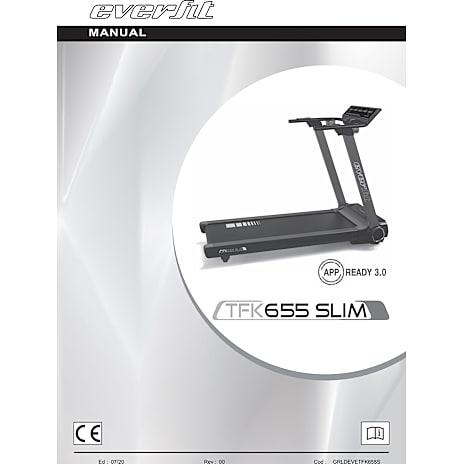 Everfit TFK-655 Slim løbebånd